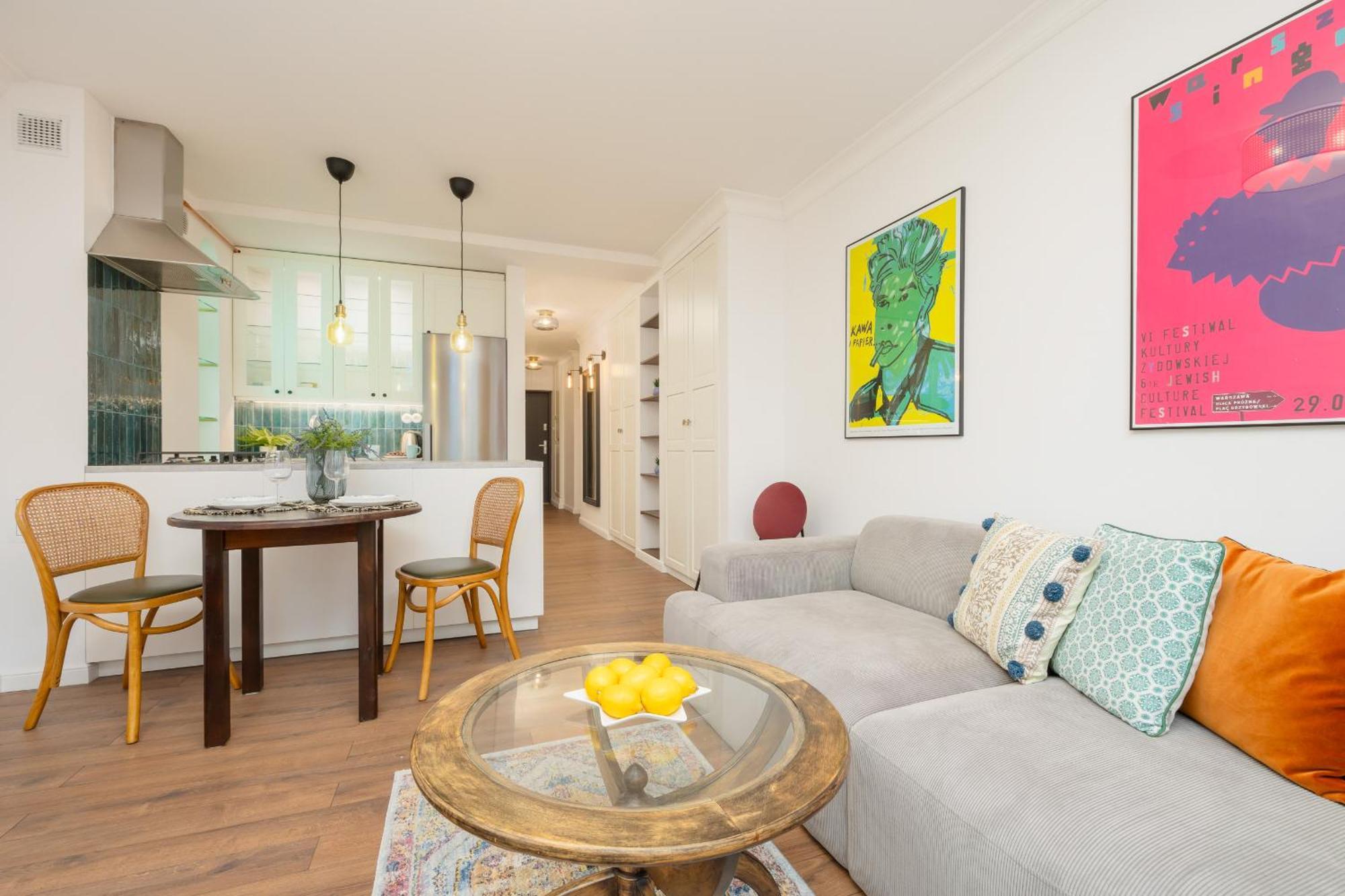 Marszalkowska Stylish Apartment With Balcony Warsaw Center By Noclegi Renters Экстерьер фото
