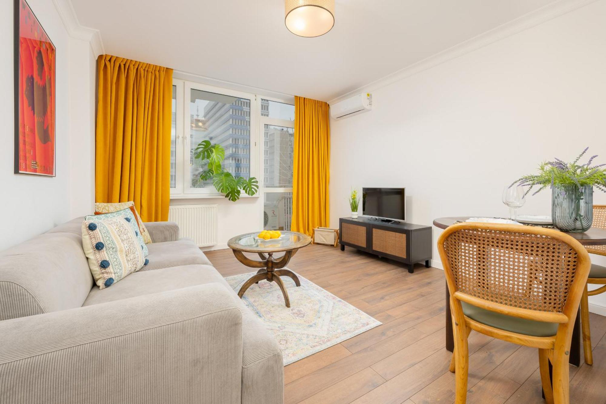 Marszalkowska Stylish Apartment With Balcony Warsaw Center By Noclegi Renters Экстерьер фото